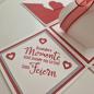 Preview: Explosionsbox Hochzeit | Geldgeschenk | Zierschachtel | Namen individualisierbar 7x7x7cm oder 10x10x10cm